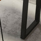 Modern Bar Height Table Rectangular Wood Top Bistro Bar Table for Patio Use Clearhalo 'Bar Furniture' 'Bar Tables' 'bar_tables' 'furn' 'furn_bar_tables' 'Furniture' 'Kitchen & Dining Furniture' 6580911