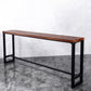 Modern Bar-Height Table Solid Wood Top Bistro Table for Patio Use Clearhalo 'Bar Furniture' 'Bar Tables' 'bar_tables' 'furn' 'furn_bar_tables' 'Furniture' 'Kitchen & Dining Furniture' 6581034
