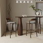 Solid Wood Bar Stool Table Contemporary Pub Height Dining Table