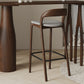 Solid Wood Bar Stool Table Contemporary Pub Height Dining Table