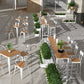 Rectangle Pub Height Dining Table Contemporary Bar Dining Table Clearhalo 'Bar Furniture' 'Bar Tables' 'bar_tables' 'furn' 'furn_bar_tables' 'Furniture' 'Kitchen & Dining Furniture' 6581136