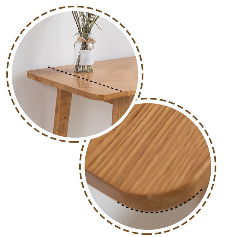 Moderner Bartisch aus massivem Holz, rechteckiger Bartisch für den Pausenraum