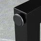 Industrial Style Bistro Bar Desk Stone Rectangle Pub Table for Cafe and Breakroom