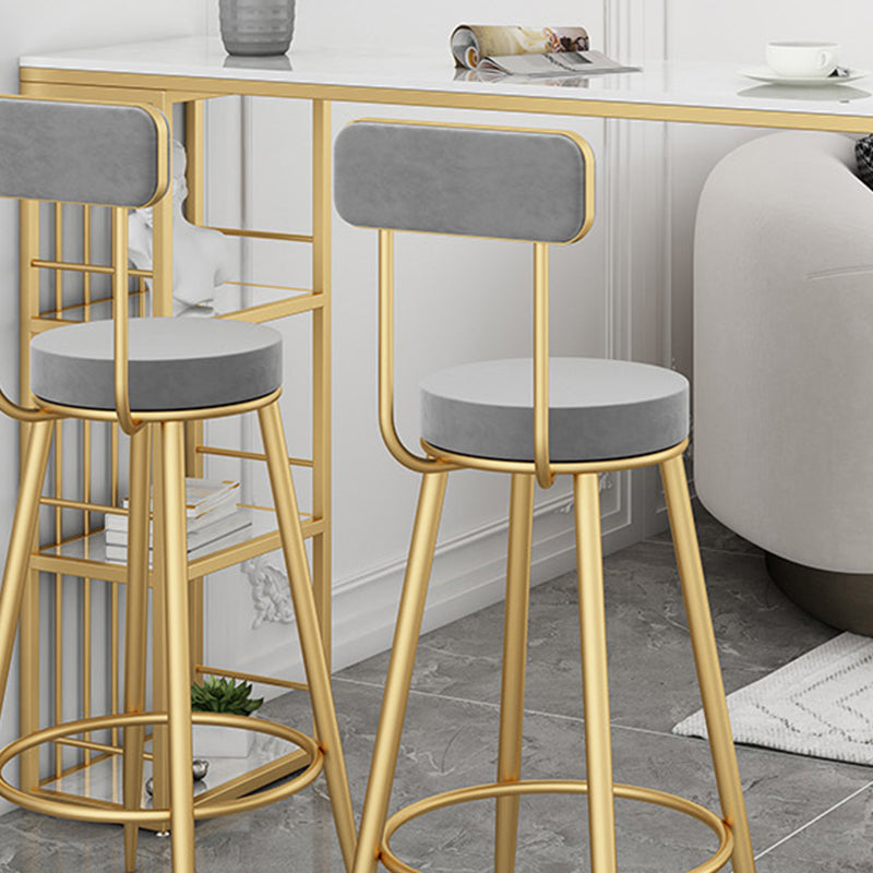 Modern Sintered Stone Bar Table Dining Table for Kitchen Use Clearhalo 'Bar Furniture' 'Bar Tables' 'bar_tables' 'furn' 'furn_bar_tables' 'Furniture' 'Kitchen & Dining Furniture' 6581467
