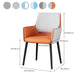Faux Leather Upholstered Chair Contemporary Kitchen Dining Arm Chair Clearhalo 'Dining Chairs' 'Dining Tables & Seating' 'dining_chair' 'furn' 'furn_dining_chair' 'Furniture' 'Kitchen & Dining Furniture' 6581638