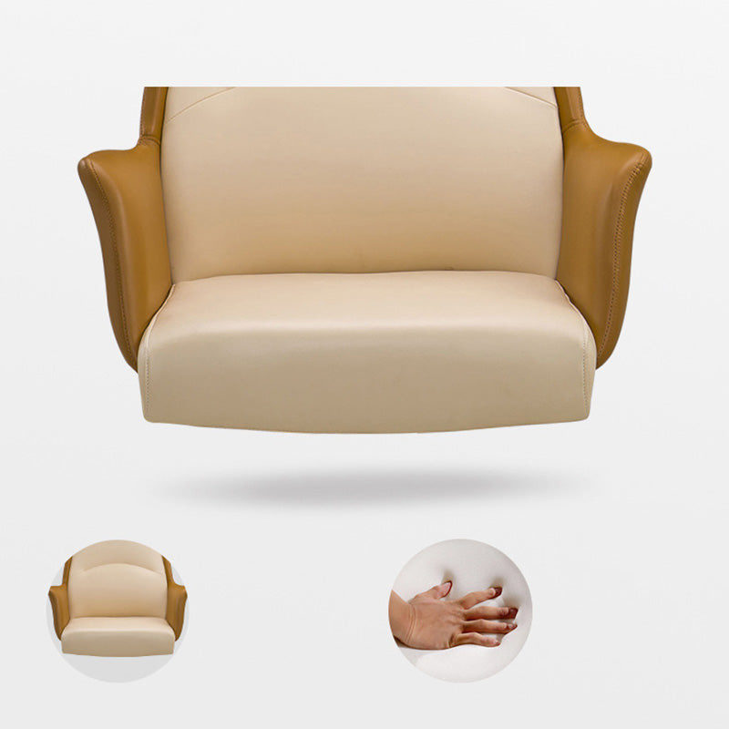 Moderne Ledermanager Stuhl ein verstellbarer lumbaler Support Executive Chair für Office