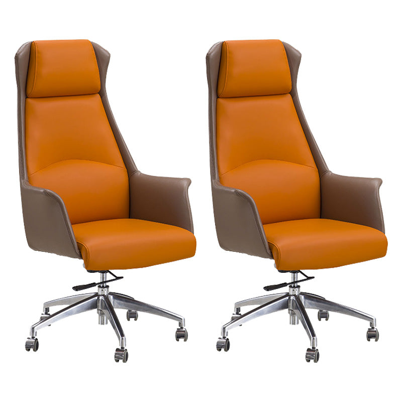 Moderne Ledermanager Stuhl ein verstellbarer lumbaler Support Executive Chair für Office