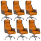 Moderne Ledermanager Stuhl ein verstellbarer lumbaler Support Executive Chair für Office