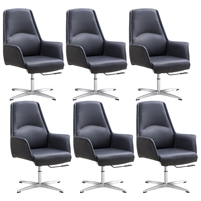 Moderne Ledermanager Stuhl ein verstellbarer lumbaler Support Executive Chair für Office