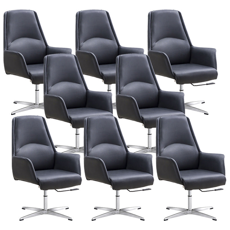 Moderne Ledermanager Stuhl ein verstellbarer lumbaler Support Executive Chair für Office