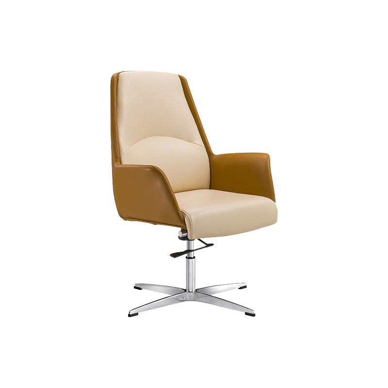 Moderne Ledermanager Stuhl ein verstellbarer lumbaler Support Executive Chair für Office