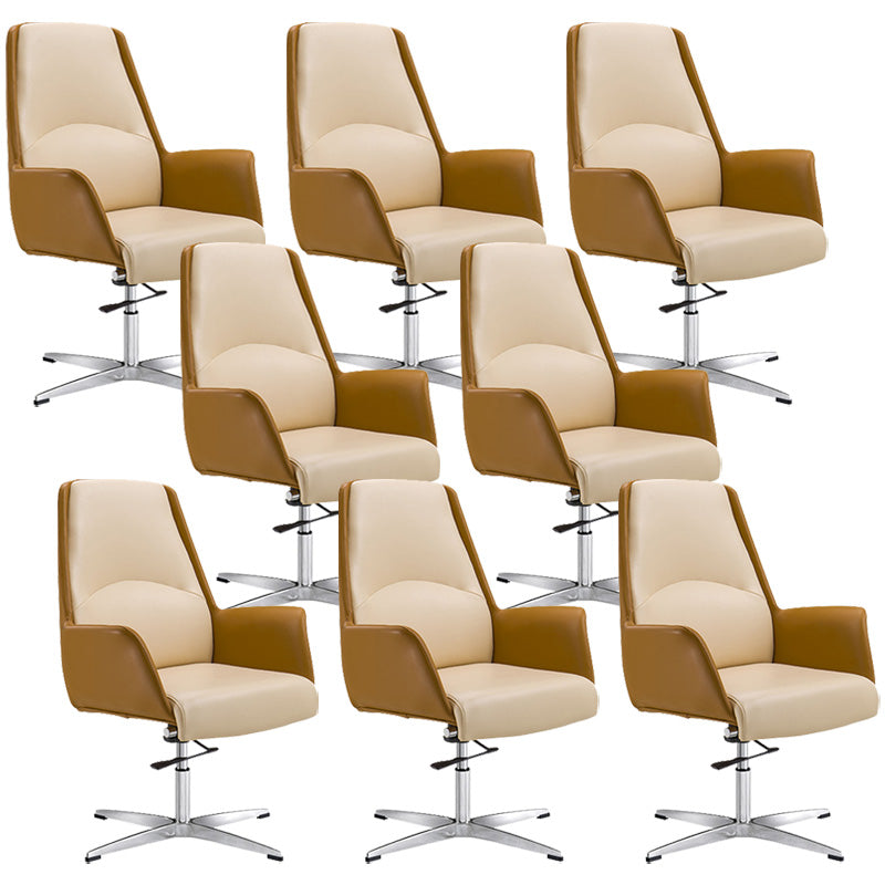 Moderne Ledermanager Stuhl ein verstellbarer lumbaler Support Executive Chair für Office