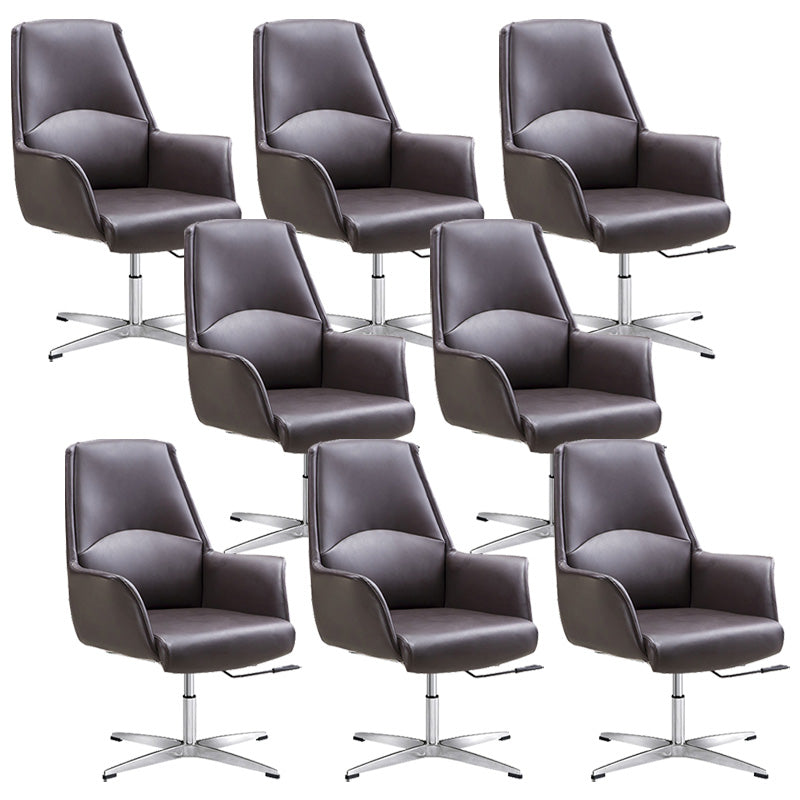 Moderne Ledermanager Stuhl ein verstellbarer lumbaler Support Executive Chair für Office