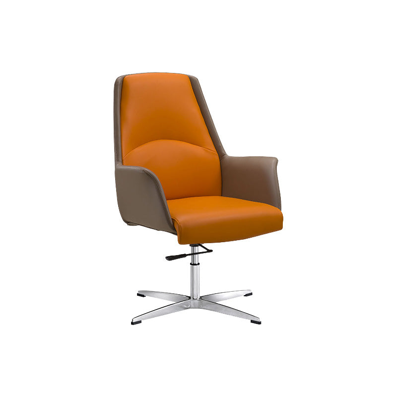 Moderne Ledermanager Stuhl ein verstellbarer lumbaler Support Executive Chair für Office