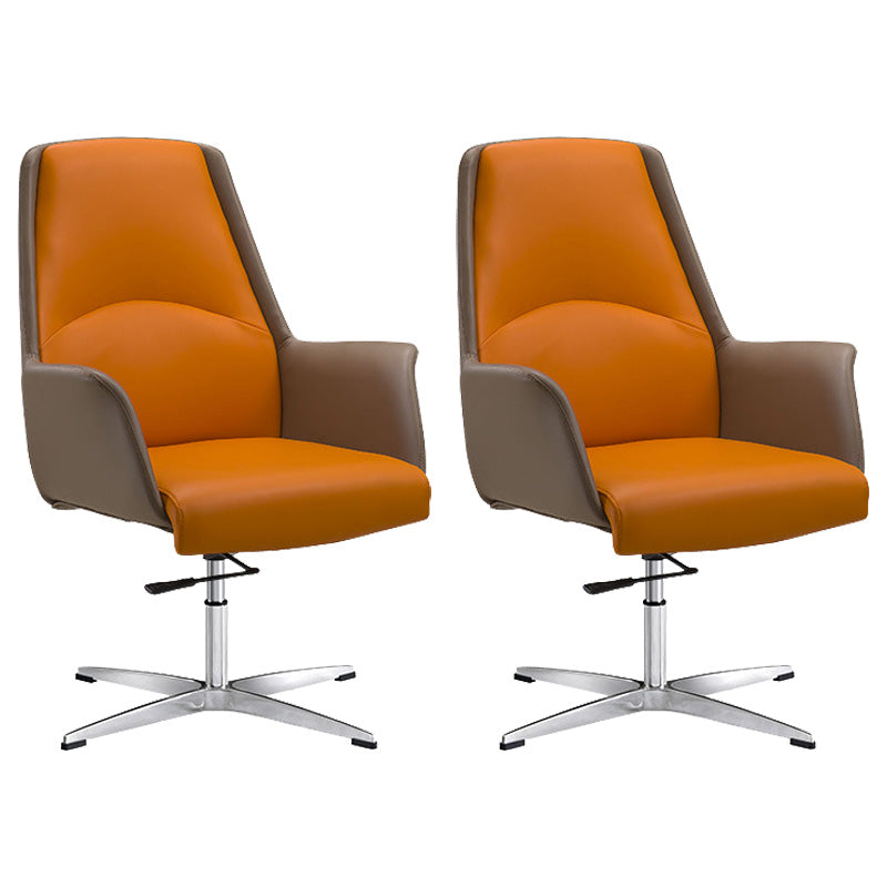 Moderne Ledermanager Stuhl ein verstellbarer lumbaler Support Executive Chair für Office