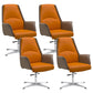 Moderne Ledermanager Stuhl ein verstellbarer lumbaler Support Executive Chair für Office