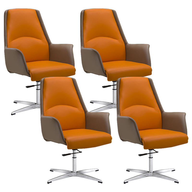 Moderne Ledermanager Stuhl ein verstellbarer lumbaler Support Executive Chair für Office