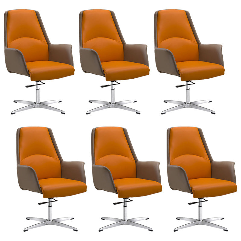Moderne Ledermanager Stuhl ein verstellbarer lumbaler Support Executive Chair für Office