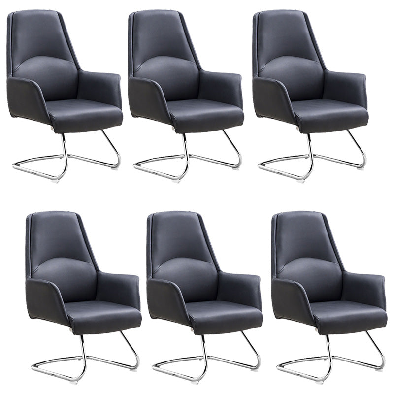 Moderne Ledermanager Stuhl ein verstellbarer lumbaler Support Executive Chair für Office