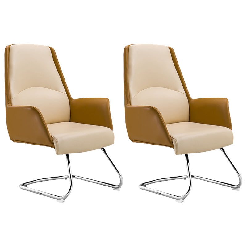 Moderne Ledermanager Stuhl ein verstellbarer lumbaler Support Executive Chair für Office