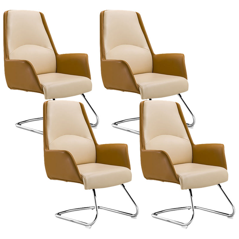 Moderne Ledermanager Stuhl ein verstellbarer lumbaler Support Executive Chair für Office