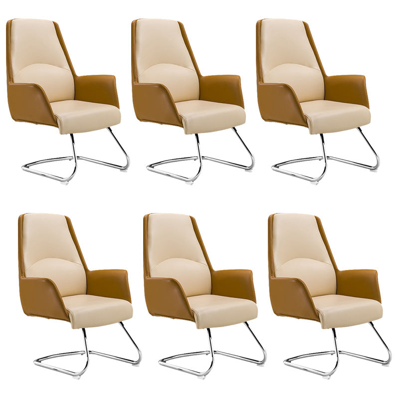 Moderne Ledermanager Stuhl ein verstellbarer lumbaler Support Executive Chair für Office
