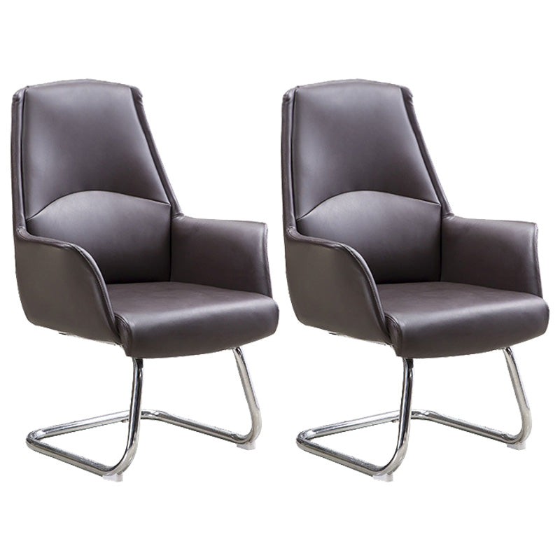 Moderne Ledermanager Stuhl ein verstellbarer lumbaler Support Executive Chair für Office
