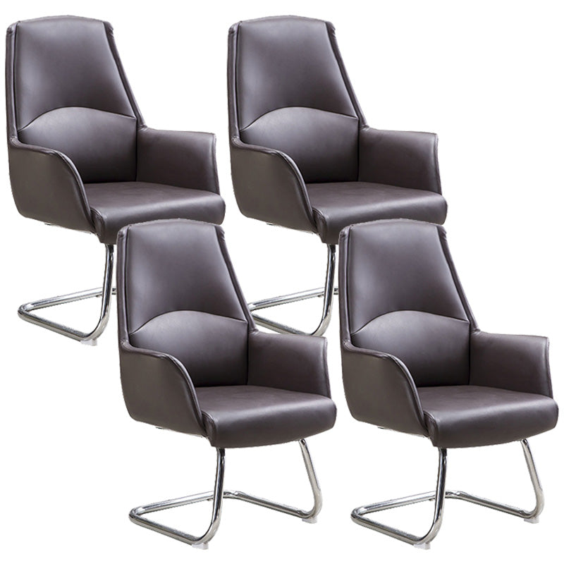 Moderne Ledermanager Stuhl ein verstellbarer lumbaler Support Executive Chair für Office