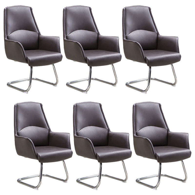 Moderne Ledermanager Stuhl ein verstellbarer lumbaler Support Executive Chair für Office