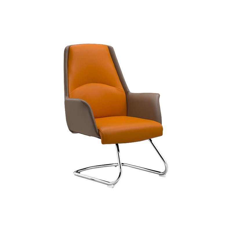 Moderne Ledermanager Stuhl ein verstellbarer lumbaler Support Executive Chair für Office