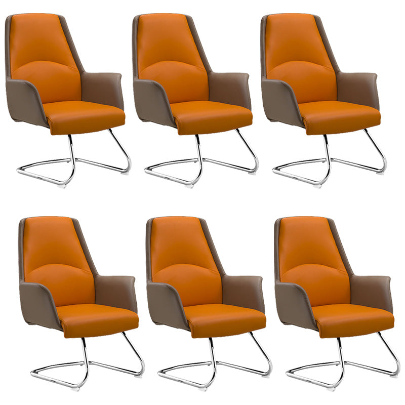 Moderne Ledermanager Stuhl ein verstellbarer lumbaler Support Executive Chair für Office