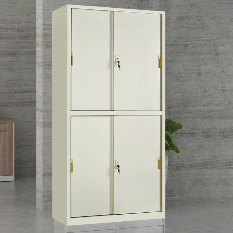 Mobile moderno mobile in acciaio cassetti di bloccaggio in acciaio e ripiani di stoccaggio antincendio