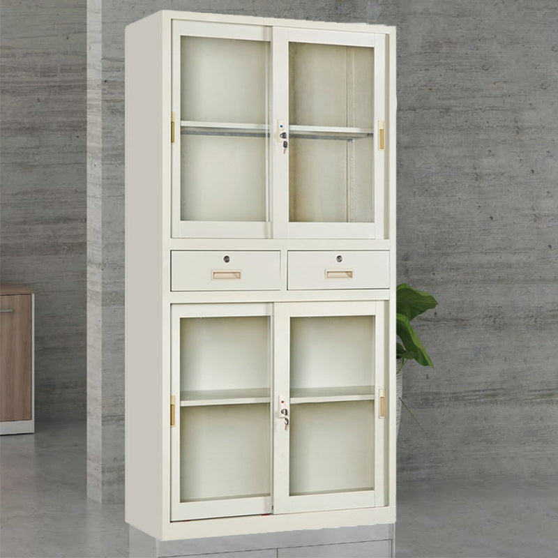 Mobile moderno mobile in acciaio cassetti di bloccaggio in acciaio e ripiani di stoccaggio antincendio