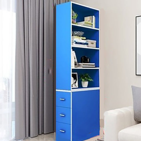 Soft Close Drawers Storage Cabinet Rectangle Cabinet with Drawer Blue Clearhalo 'Cabinets & Chests' 'cabinets_chests' 'furn' 'furn_cabinets_chests' 'Furniture' 'Living Room Furniture' 6582272