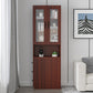 Soft Close Drawers Storage Cabinet Rectangle Cabinet with Drawer Brown Clearhalo 'Cabinets & Chests' 'cabinets_chests' 'furn' 'furn_cabinets_chests' 'Furniture' 'Living Room Furniture' 6582285