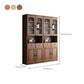Grooves Handle Storage Cabinet Solid Wood Cabinet with Drawer Clearhalo 'Cabinets & Chests' 'cabinets_chests' 'furn' 'furn_cabinets_chests' 'Furniture' 'Living Room Furniture' 6582325