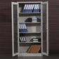 Modern File Cabinet Glass Doors Lock Storage Vertical Filing Cabinet Clearhalo 'Filing Cabinets' 'filling_cabinets' 'furn' 'furn_filling_cabinets' 'Furniture' 'Office Furniture' 6582370