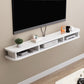 Floating Media Console Contemporary TV Stand Console for Living Room White Clearhalo 'furn' 'furn_tv_stands_entertainment_centers' 'Furniture' 'Living Room Furniture' 'TV Stands & Entertainment Centers' 'TV Stands & Media Storage Furniture' 'tv_stands_entertainment_centers' 6582638
