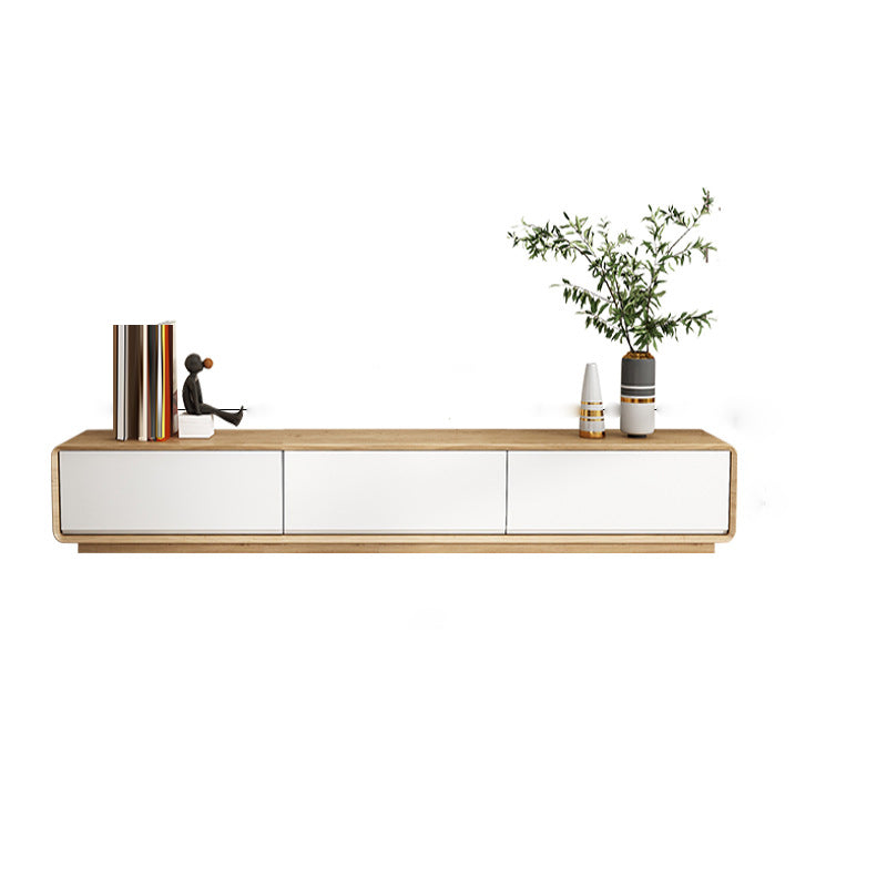 Contemporary TV Media Console Wooden TV Console with Drawers Clearhalo 'furn' 'furn_tv_stands_entertainment_centers' 'Furniture' 'Living Room Furniture' 'TV Stands & Entertainment Centers' 'TV Stands & Media Storage Furniture' 'tv_stands_entertainment_centers' 6582669