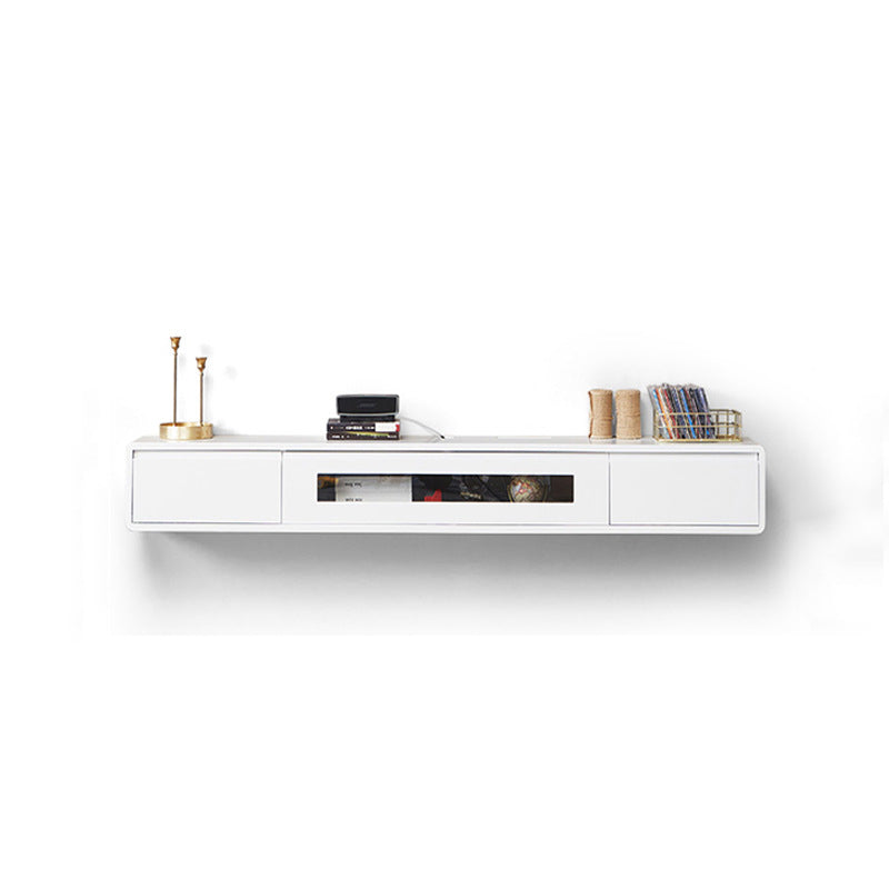 Console porta TV a parete Console multimediale TV in legno con cassetti
