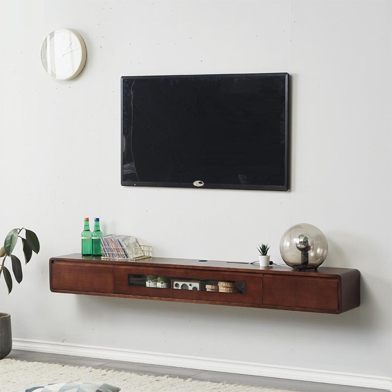 Console porta TV a parete Console multimediale TV in legno con cassetti
