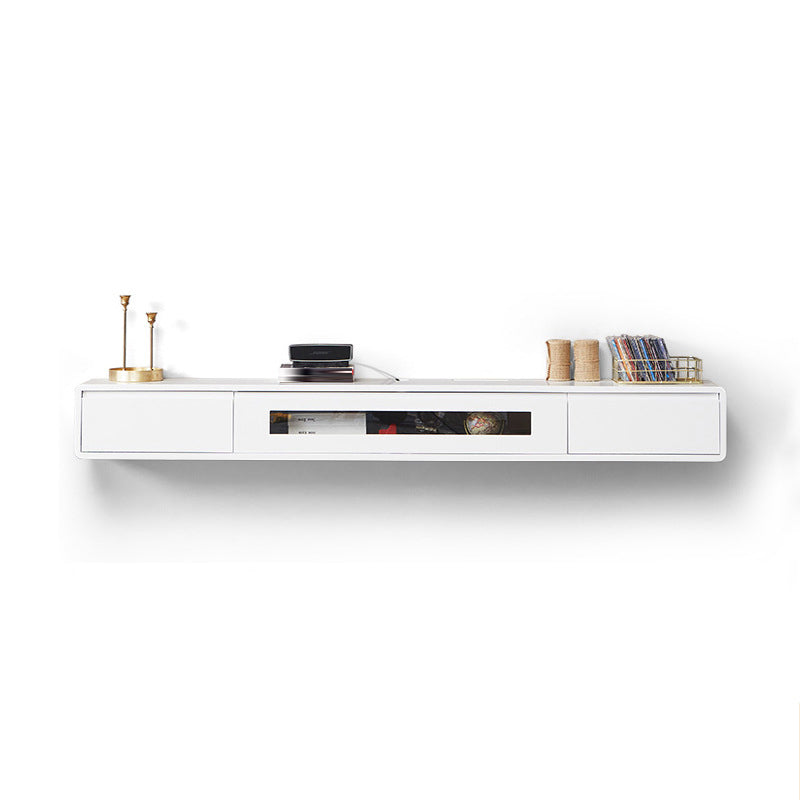 Console porta TV a parete Console multimediale TV in legno con cassetti