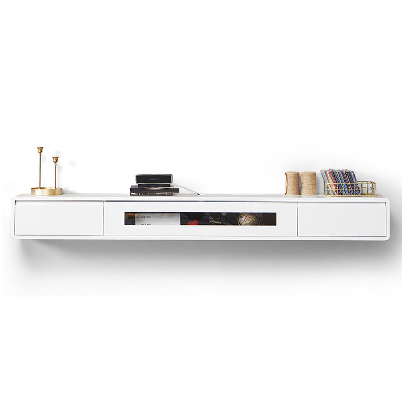 Console porta TV a parete Console multimediale TV in legno con cassetti