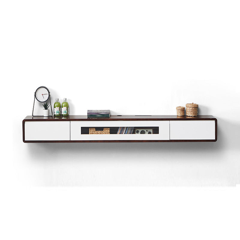 Console porta TV a parete Console multimediale TV in legno con cassetti