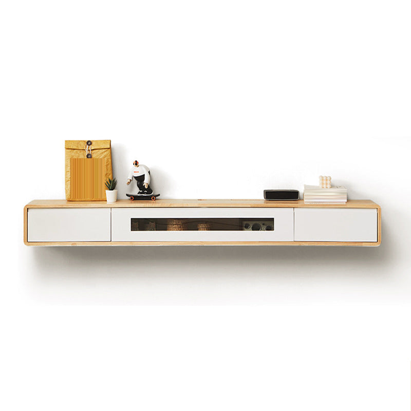 Console porta TV a parete Console multimediale TV in legno con cassetti