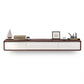 Wall-mounted TV Stand Console Modern TV Media Console with Drawers Walnut White Clearhalo 'furn' 'furn_tv_stands_entertainment_centers' 'Furniture' 'Living Room Furniture' 'TV Stands & Entertainment Centers' 'TV Stands & Media Storage Furniture' 'tv_stands_entertainment_centers' 6582781