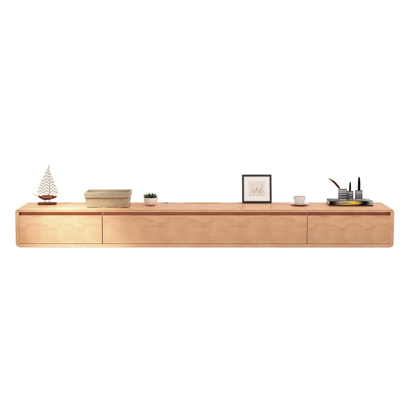 Wall-mounted TV Stand Console Modern TV Media Console with Drawers Clearhalo 'furn' 'furn_tv_stands_entertainment_centers' 'Furniture' 'Living Room Furniture' 'TV Stands & Entertainment Centers' 'TV Stands & Media Storage Furniture' 'tv_stands_entertainment_centers' 6582787