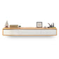 Wall-mounted TV Stand Console Modern TV Media Console with Drawers Natural Wood White Clearhalo 'furn' 'furn_tv_stands_entertainment_centers' 'Furniture' 'Living Room Furniture' 'TV Stands & Entertainment Centers' 'TV Stands & Media Storage Furniture' 'tv_stands_entertainment_centers' 6582788