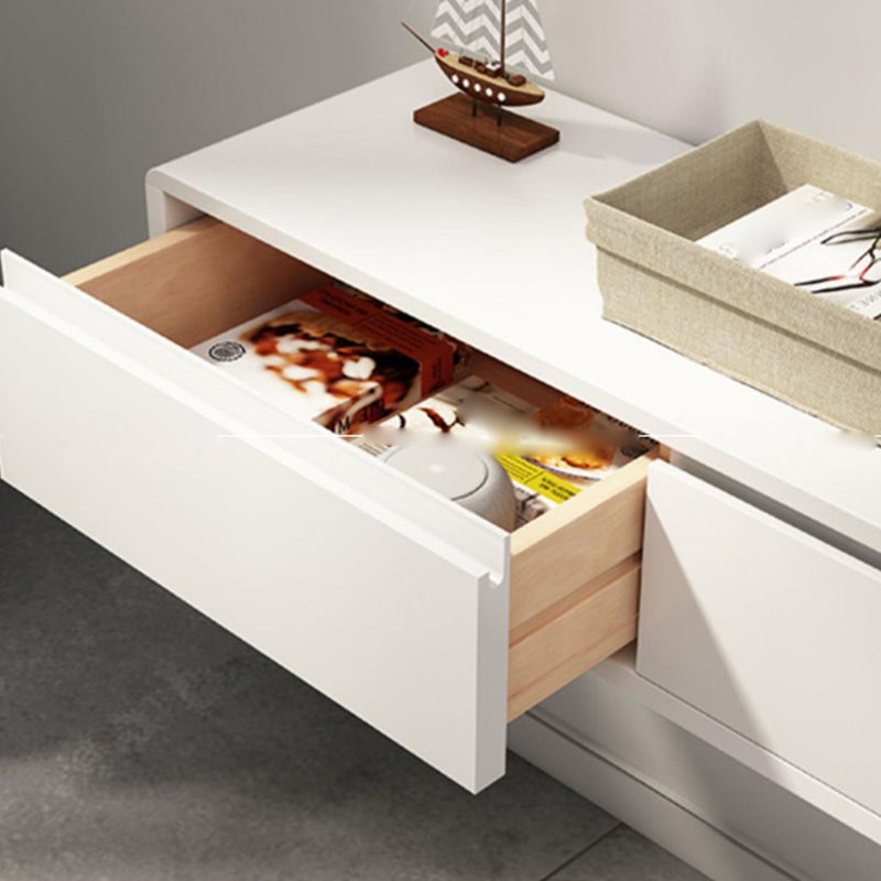 Wall-mounted TV Stand Console Modern TV Media Console with Drawers Clearhalo 'furn' 'furn_tv_stands_entertainment_centers' 'Furniture' 'Living Room Furniture' 'TV Stands & Entertainment Centers' 'TV Stands & Media Storage Furniture' 'tv_stands_entertainment_centers' 6582790