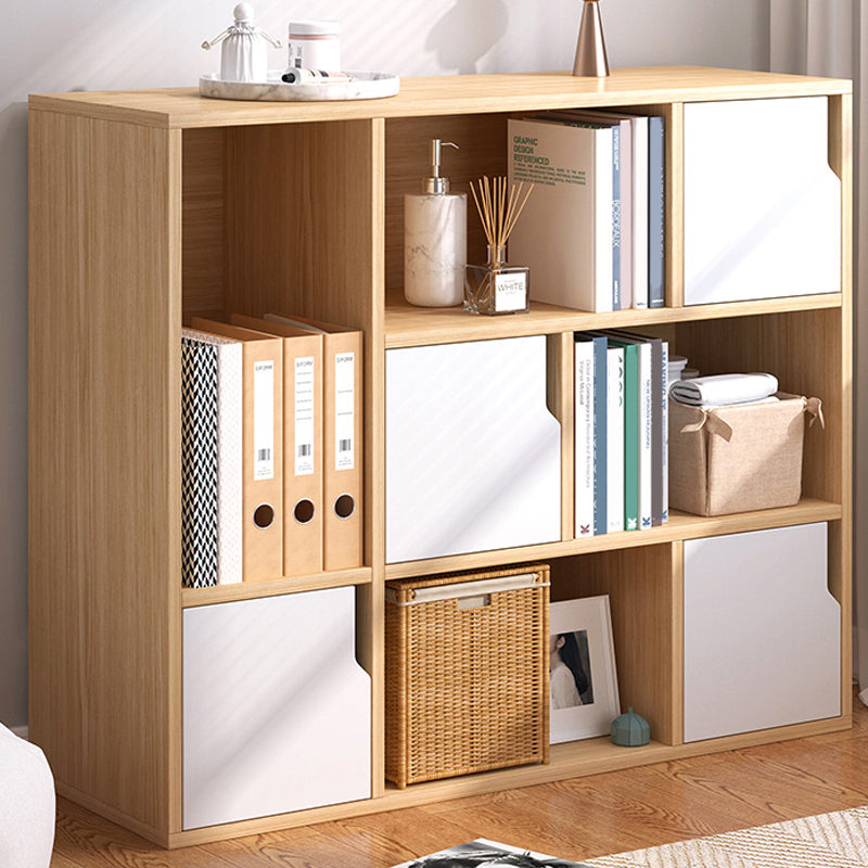 Modern Style Standard Cabinet Rectangle Storage Cabinet for Home 35"L x 10"W x 31"H Natural Clearhalo 'Cabinets & Chests' 'cabinets_chests' 'furn' 'furn_cabinets_chests' 'Furniture' 'Living Room Furniture' 6582835